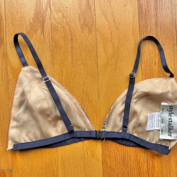 STYLESTALKER Printed Silky Bralette, AUS 8, UK 8, US 4, Small - Picture 2 of 13